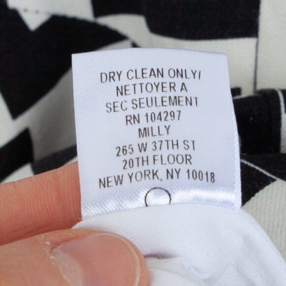 Milly of New York Geo Print Swing Dress Size 6 - Picture 6 of 11